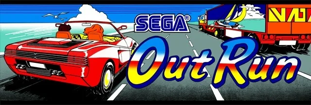 Outrun marquee arcade racing