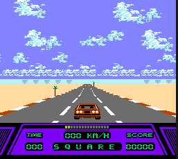 Rad Racer screenshot